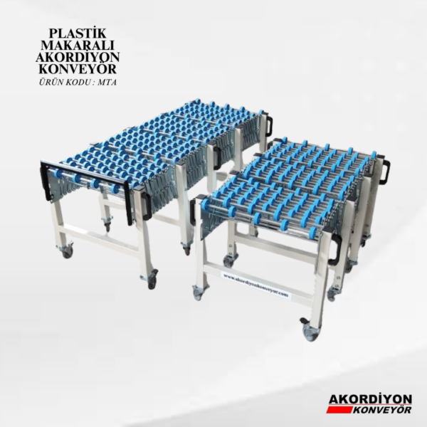 PLASTİK MAKARALI AKORDİYON KONVEYÖR